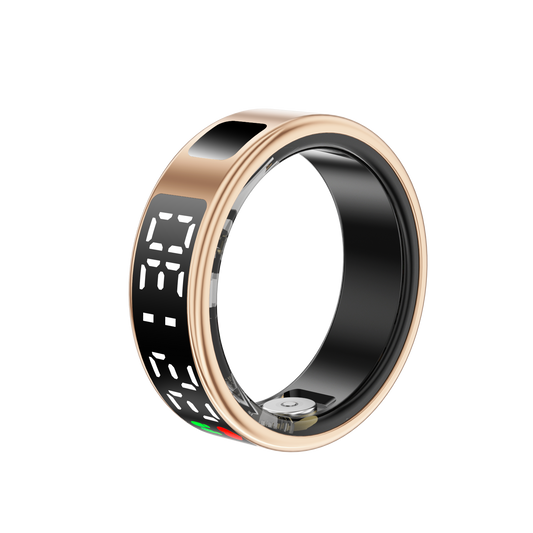 SOODDS Smart Ring 3  with Display Screen Heart Rate Blood Oxygen Sleep Monitor