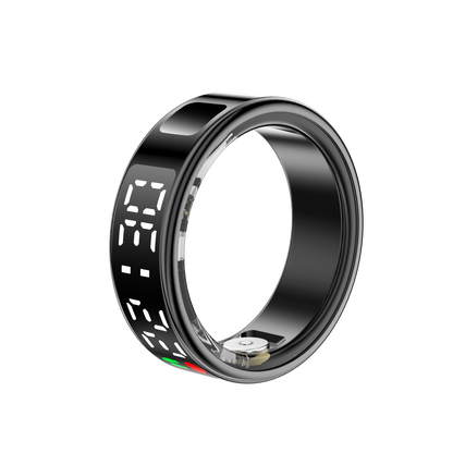 SOODDS Smart Ring 3  with Display Screen Heart Rate Blood Oxygen Sleep Monitor